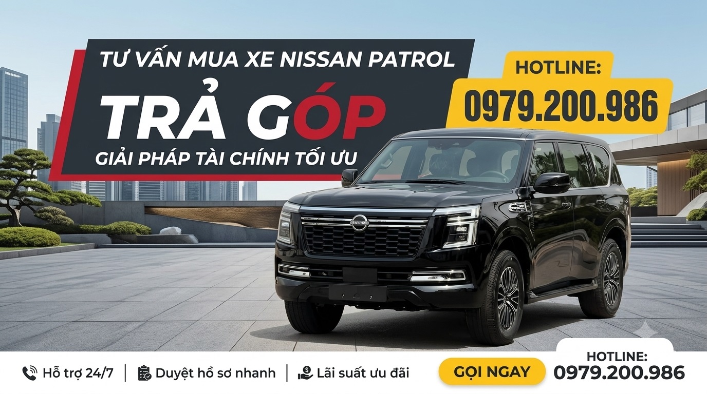 Tư vấn mua xe nissan patrol trả góp